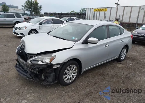 2017 Nissan Sentra Sv z USA, uszkodzony, nr VIN 3N1AB7AP0HY399385